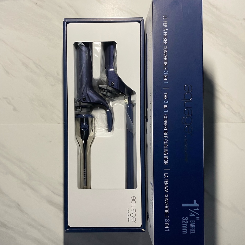 AQUAGE CONVERTIBLE CURLING IRON